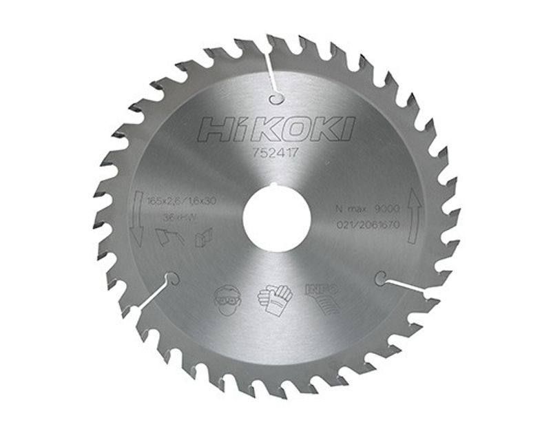 HIKOKI SÅGKLINGA 185X2,6 18T 30MM HÅL HIKOKI