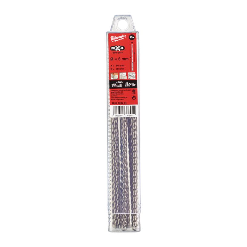 MILWAUKEE HAMMARBORR SDS-PLUS MX4