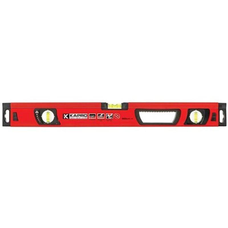 VATTENPASS 60CM 995-41P ALU RÖD