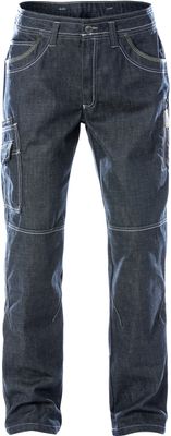 FRISTADS JEANS SERVICE 273 DY INDIGOBLÅ STL C52