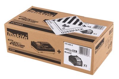 MAKITA BATTERI & LADDARE BL4040X1+DC40RA