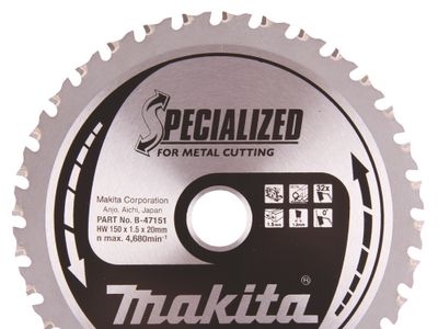 MAKITA SÅGKLINGA METALL 32T B-47151 150X20