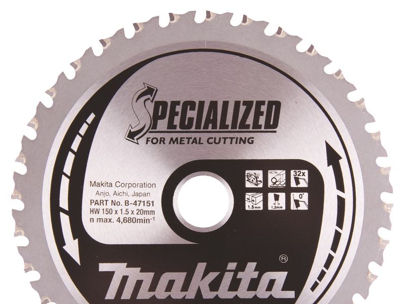 MAKITA SÅGKLINGA METALL 32T B-47151 150X20