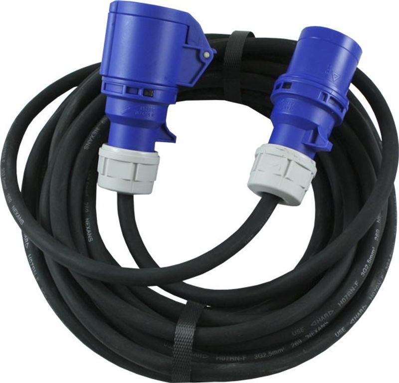 HUSVAGNSKABEL 16A H07RN-F 3G2,5 IP44 CEE 15M
