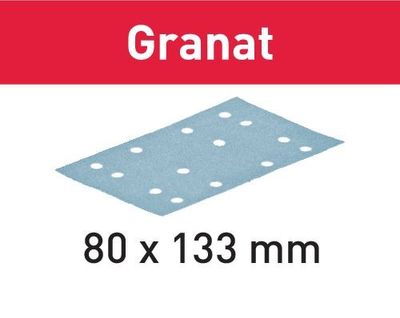 FESTOOL SLIPPAPPER STF GRANAT 80X133