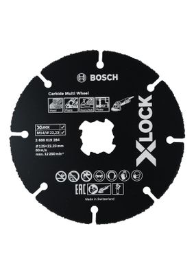 BOSCH KAPSKIVA XL MULTIWHEEL HM 125X22,23MM