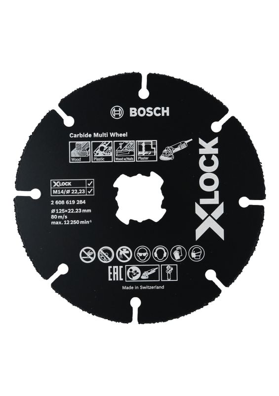 BOSCH KAPSKIVA XL MULTIWHEEL HM 125X22,23MM