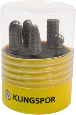 HÅRDMETALLFIL KLINGSPOR HF 100 SET - 5 DELAR
