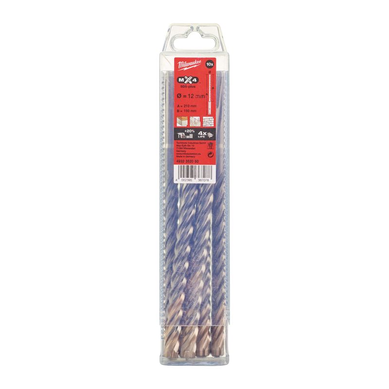 MILWAUKEE HAMMARBORR SDS-PLUS MX4