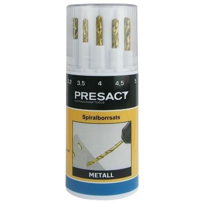 BORRSATS PS301T 11 DELAR 1,5-8MM HSS