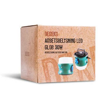 ARBETSLAMPA DEREKO GLOB LED 30W/6W