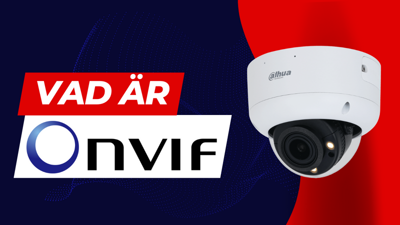 Vad betyder ONVIF inom kameraövervakning?