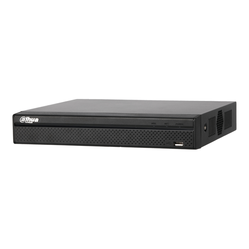 NVR DAHUA 4 kanaler PoE 80 Mbps