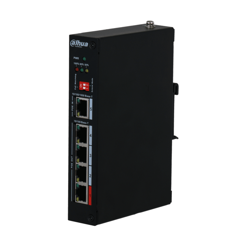 5 portars PoE-extender - PFT1500