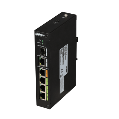 ePoE-switch 4 portar