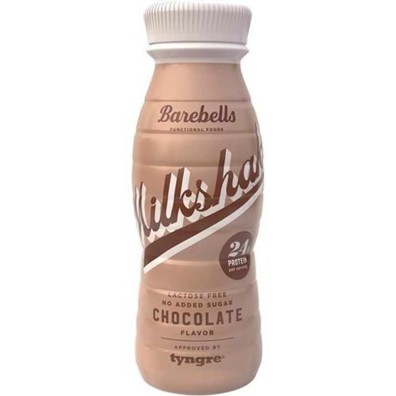 BAREBELLS MILKSHAKE CHOCOLATE 8X33CL