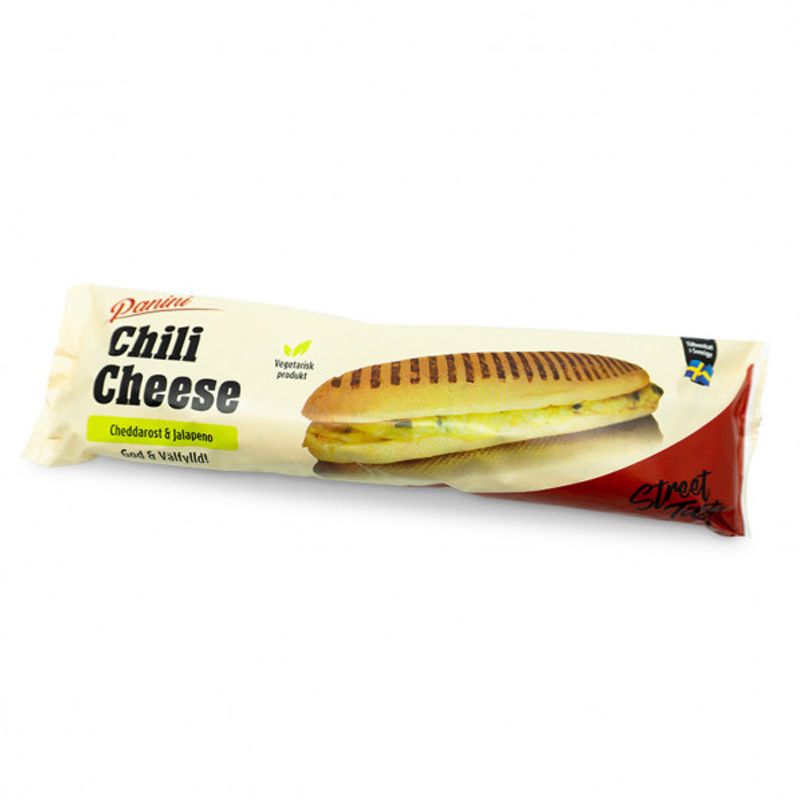 PANINI CHILI CHEESE - VEGETARISK-*FRYST