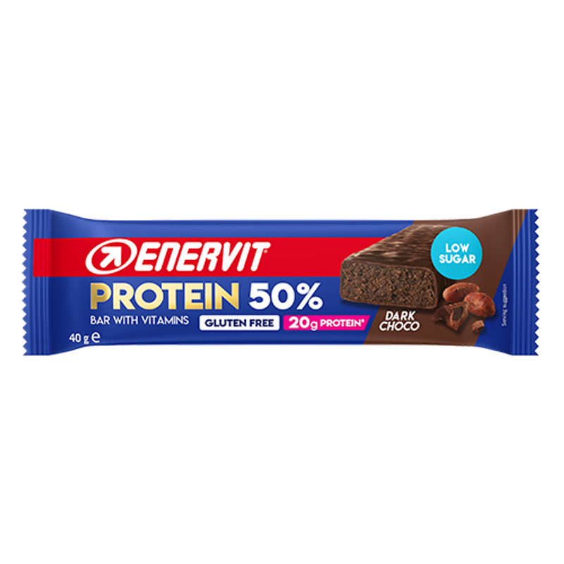 ENERVIT Protein bar Dark choko 50% (99624)