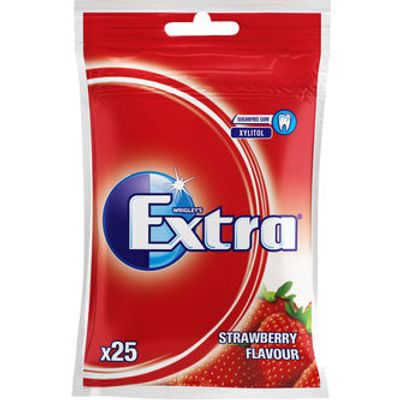 TUGGUMMI EXTRA STRAWBERRY