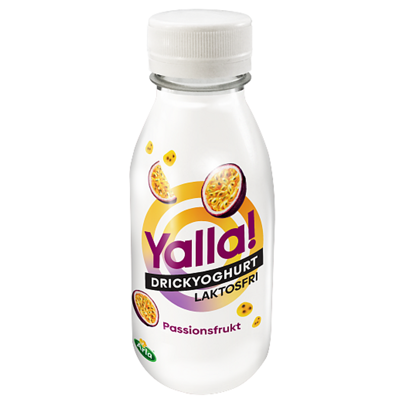 YOGGI YALLA PASSIONSFRUKT LAKTOSFRI