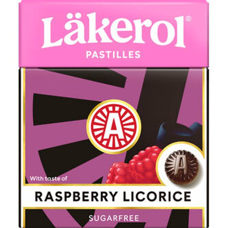 LÄKEROL RASPBERRY/LICORICE