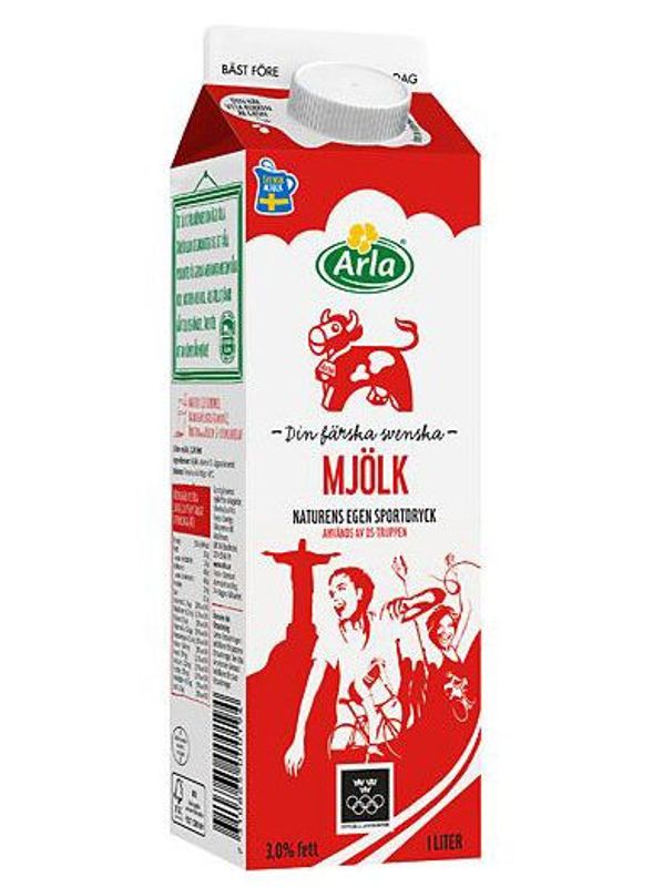 MJÖLK STANDARD RÖD