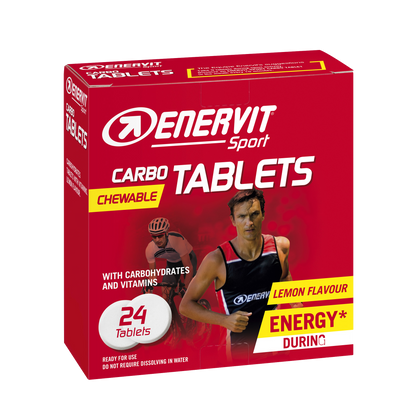 ENERVIT Carbo Tablets citron 