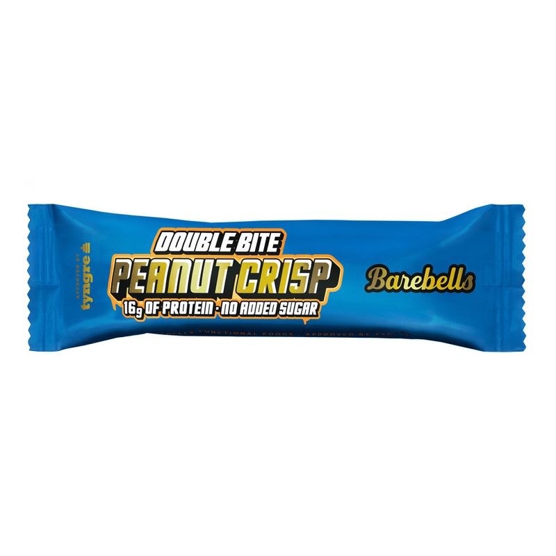 BAREBELLS DOUBLE BITE PEANUT CRISP 12X55GR