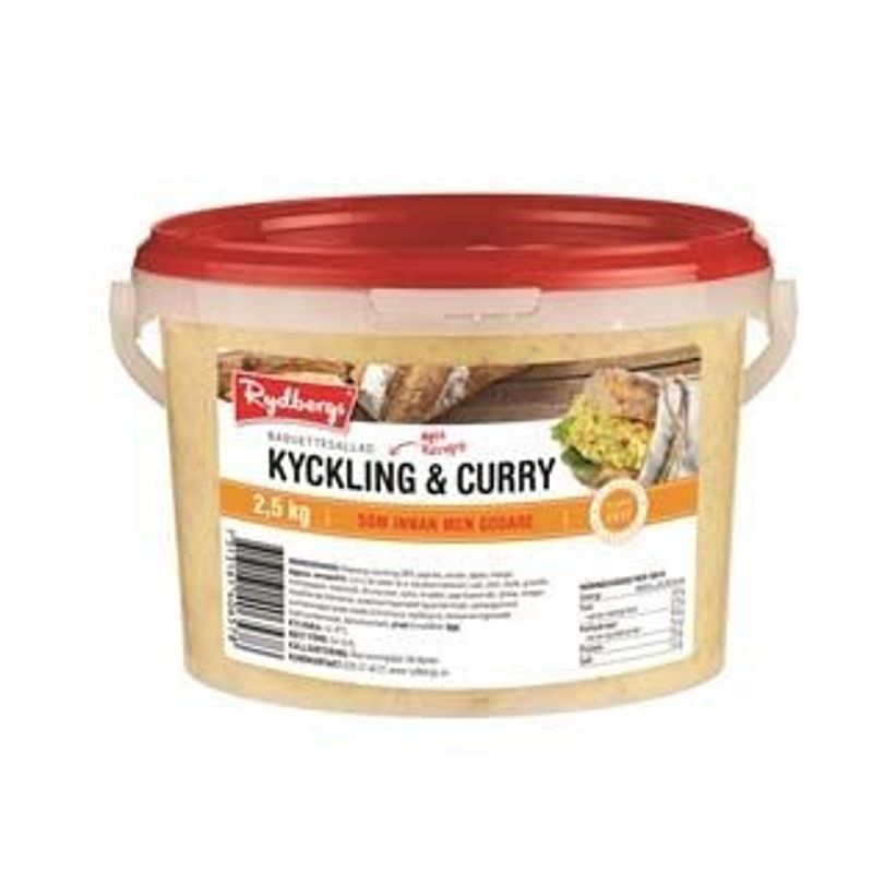 KYCKLING/CURRY BAGUETTESALLAD Rydbergs 2,5 kg