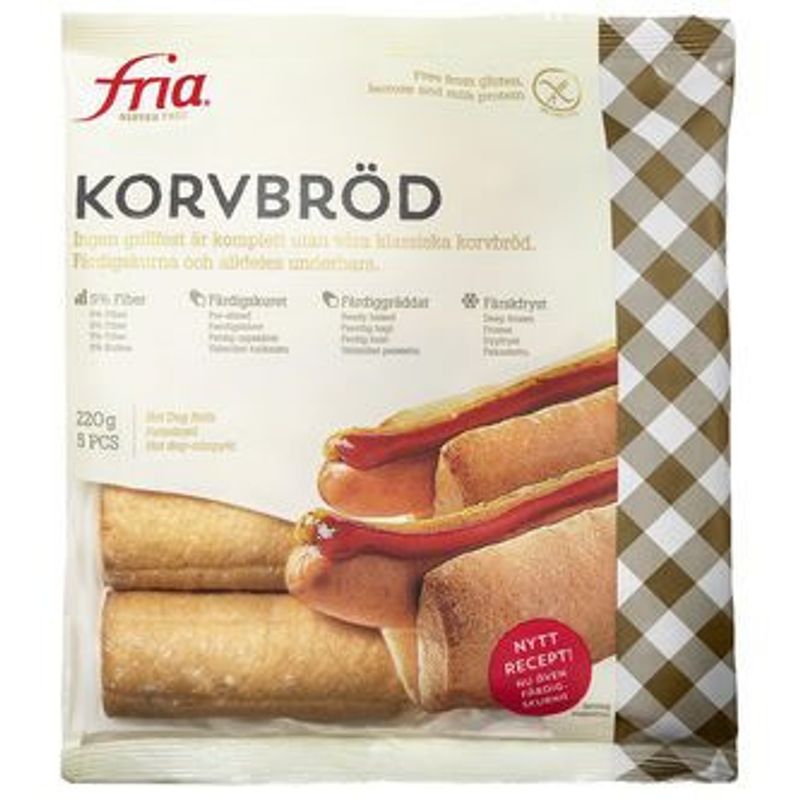 GLUTENFRI KORVBRÖD 