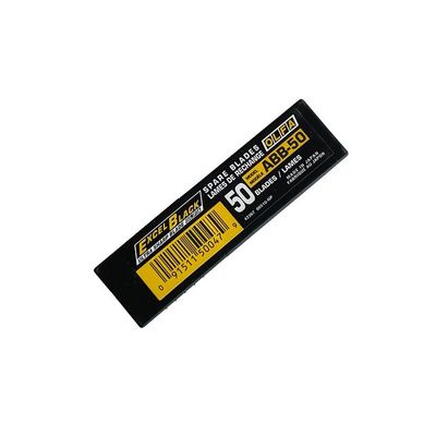 OLFA ABB-50 SVARTA Extra vassa Knivblad - 50-pack