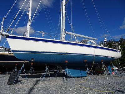 Marinblå Stripes - Premium