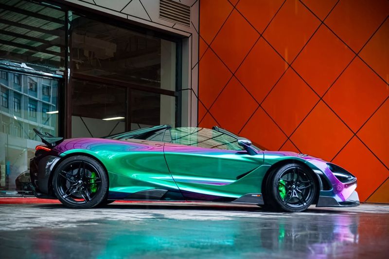 TeckWrap RD15-HD Green Galaxy