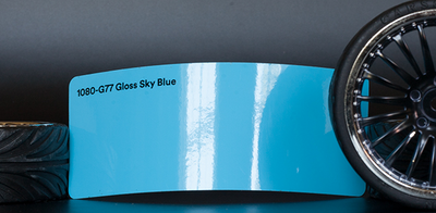 3M 2080-G77 Gloss Sky Blue Vinyl