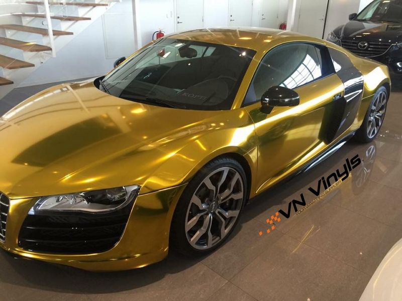 VN WRAP -  GULD KROM VINYL