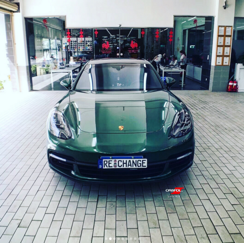 ORACAL 970GRA - 677 FIR GEEN METALLIC