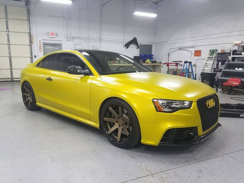 3M 2080-S335 Satin Metallic Bitter Yellow Vinyl