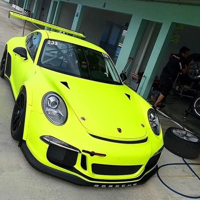 Neon Gul Stripes - Premium