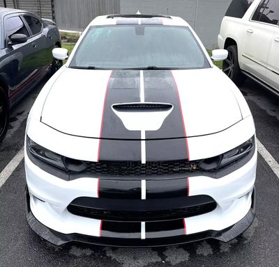 Svart Stripes - Premium