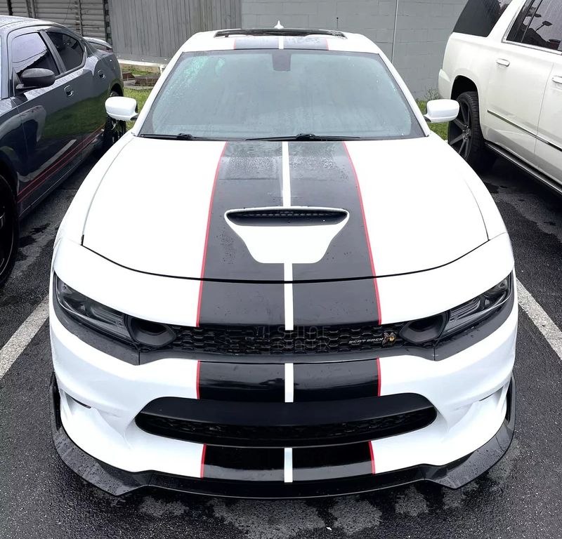 Svart Stripes - Premium