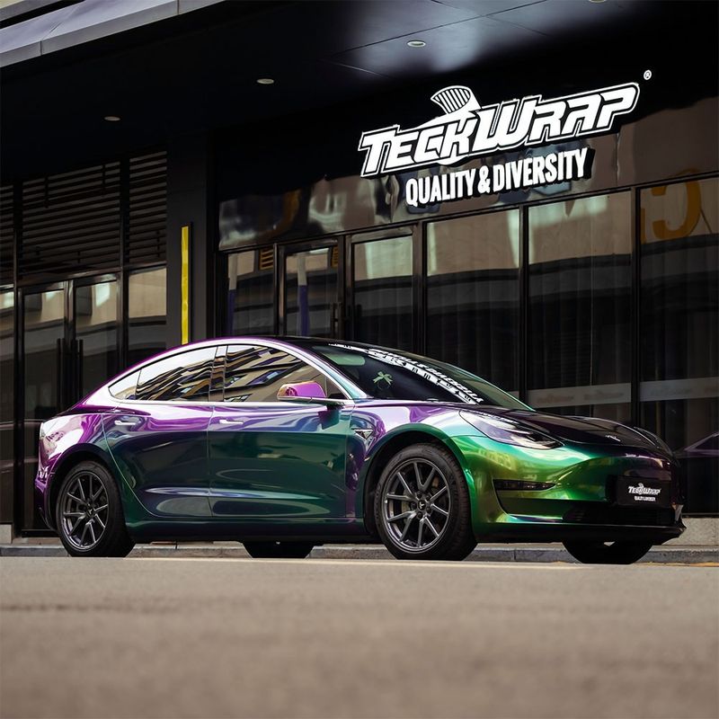 TeckWrap RD16R-HD Iridescent Green