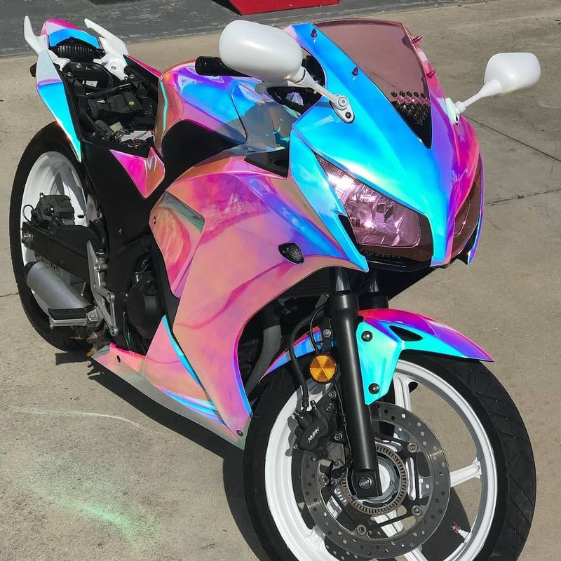 TeckWrap MCH01 Purple Blue Aquamarine (Bredd 137cm)