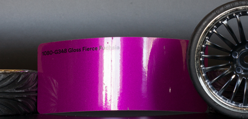 3M 2080-G348 Metallic Gloss Fierce Fuchsia Vinyl