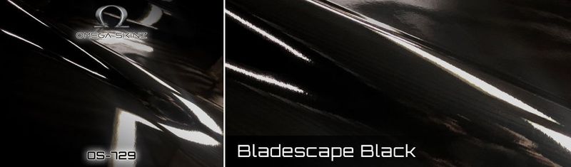OMEGA SKINZ OS-729 Bladescape Black Vinyl