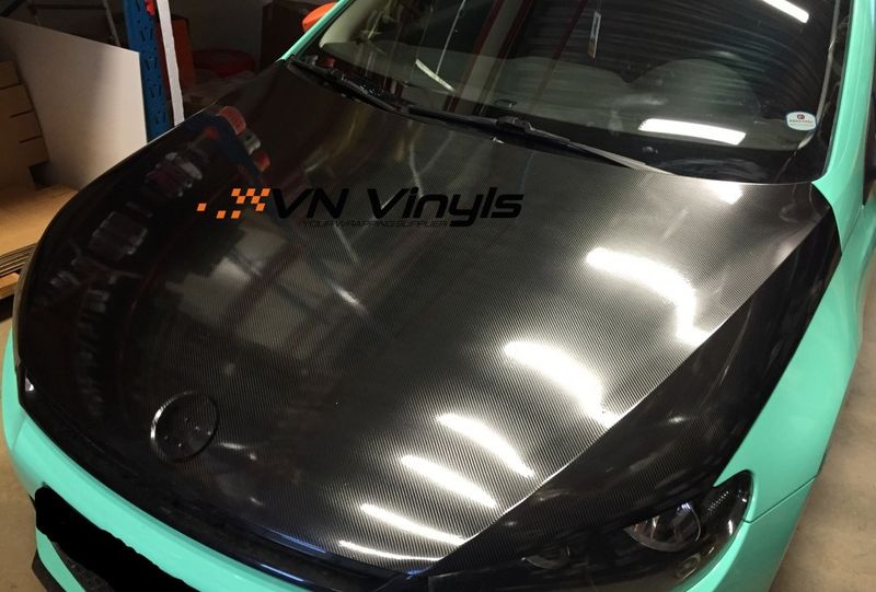 VN WRAP - 5D KOLFIBER VINYL - HÖGBLANK