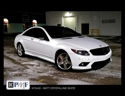 KPMF Matt Crystalline White K75540 Vinyl
