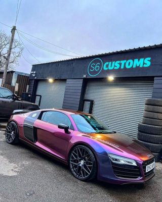 TeckWrap RD21PRO-HD Purple Flame