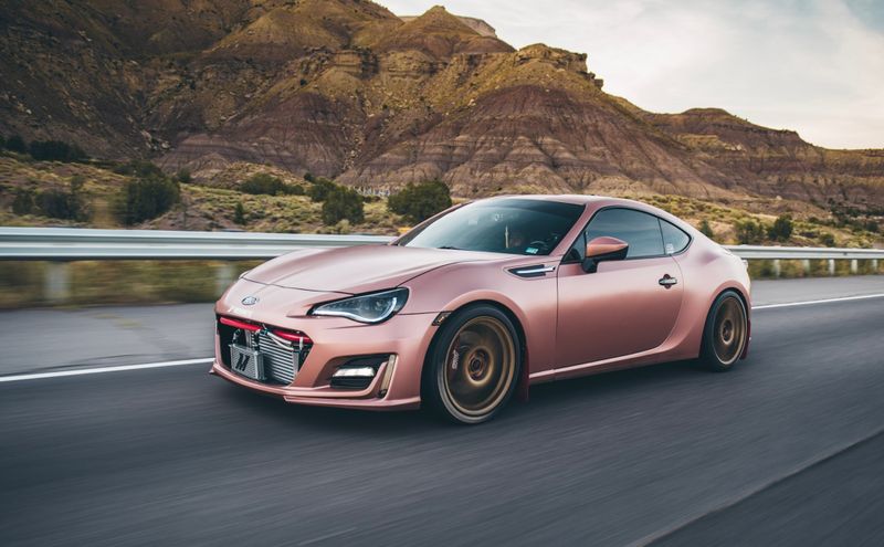 KPMF K75555 Satin Rose Gold Vinyl
