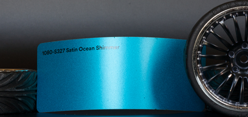 3M 2080-S327 Satin Metallic Ocean Shimmer Vinyl