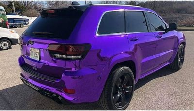 Avery Violet Chrome Vinyl
